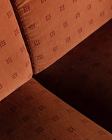 Leather & Fabric Art Deco Style Sofa by Schuiteman, Netherlands, 1970's - Lone Fox