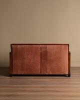 Leather & Fabric Art Deco Style Sofa by Schuiteman, Netherlands, 1970's - Lone Fox