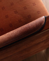 Leather & Fabric Art Deco Style Sofa by Schuiteman, Netherlands, 1970's - Lone Fox