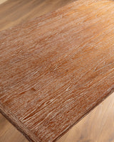 Mid-Century Cerused Oak Draw-Leaf Dining Table, France, 1950's - Lone Fox