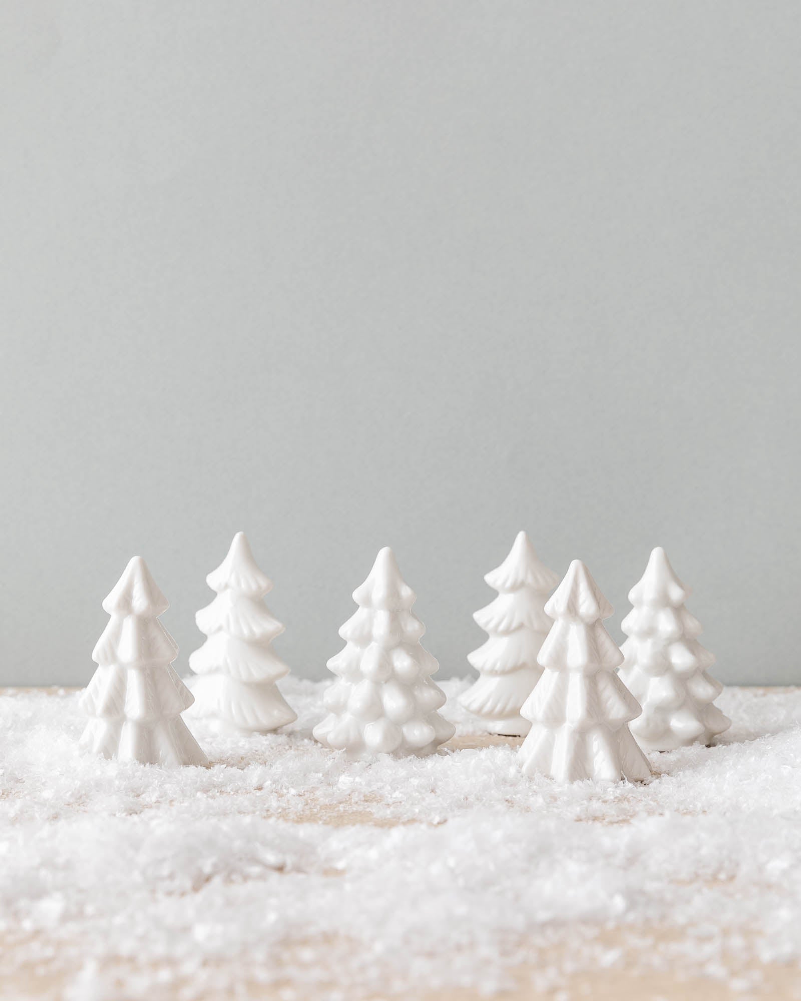 Mini Stoneware Trees (Boxed Set of 6) – Lone Fox
