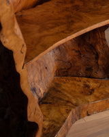 Monumental Natural Burl Root Bar, 1970's - Lone Fox