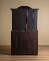 Northern European Arched Oak Secretary Cabinet, 19th Century - Lone Fox