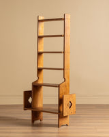 Oak Bookshelf by Guillerme & Chambron, France, 1950's - Lone Fox