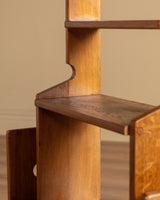 Oak Bookshelf by Guillerme & Chambron, France, 1950's - Lone Fox