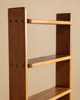 Oak Bookshelf by Guillerme & Chambron, France, 1950's - Lone Fox