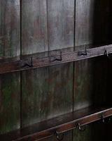 Oak Welsh Dresser w/ Plate Rack & Green Painted Backboard, England, 18th Century - Lone Fox