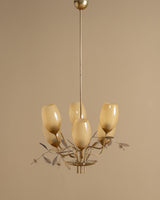 Paavo Tynell Chandelier, Model 9029/6, 1940's - Lone Fox