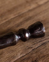 Pair of Hammered Metal Candle Sticks - Lone Fox