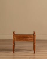 Pair of Henning Kjaernulf Oak Brutalist Nightstands, Denmark, 1960s - Lone Fox