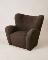 Papa Teddy Chair - Mocha Boucle - Lone Fox