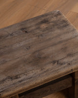 Primitive Solid Wood Side Table, 20th Century - Lone Fox