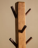 Primitive Wood Coat Tree - Lone Fox