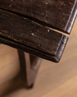 Primitive X-Frame Writing Desk, France, 19th Century - Lone Fox