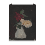 "Roses in a vase" Art Print - Lone Fox