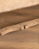 Rustic Farmhouse Table w/ Scalloped Stretcher, Italy, Late 19th Century - Lone Fox