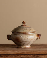 Sculptural Lidded Stoneware Soup Tureen, France, 1970s - Lone Fox