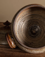 Sculptural Lidded Stoneware Soup Tureen, France, 1970s - Lone Fox