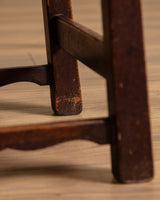 Set of 6 Oak & Iron Dining Chairs, France, 1960s - Lone Fox