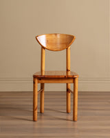 Set of 6 Pine Dining Chairs Manner of Rainer Daumiller, 1970's - Lone Fox