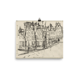 “Sketch of the City” Art Print - Lone Fox