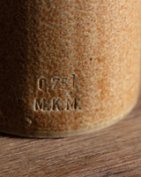 Speckled Stoneware Bottle, France, 1960s - Lone Fox