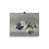 "Still life with lilacs" Art Print - Lone Fox
