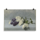 "Still life with lilacs" Art Print - Lone Fox