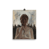 "Study of a girl" Art Print - Lone Fox
