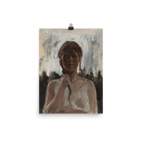 "Study of a girl" Art Print - Lone Fox