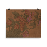"Terracotta Florals" Art Print - Lone Fox