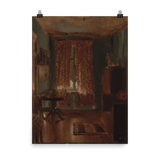 "The Artist's Sitting Room in Ritterstrasse" Art Print - Lone Fox