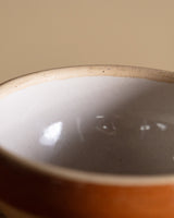Two - Tone Stoneware Salad Bowl, France, 1960's - Lone Fox