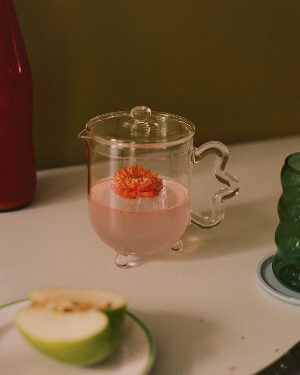 Clear Bloom Teapot