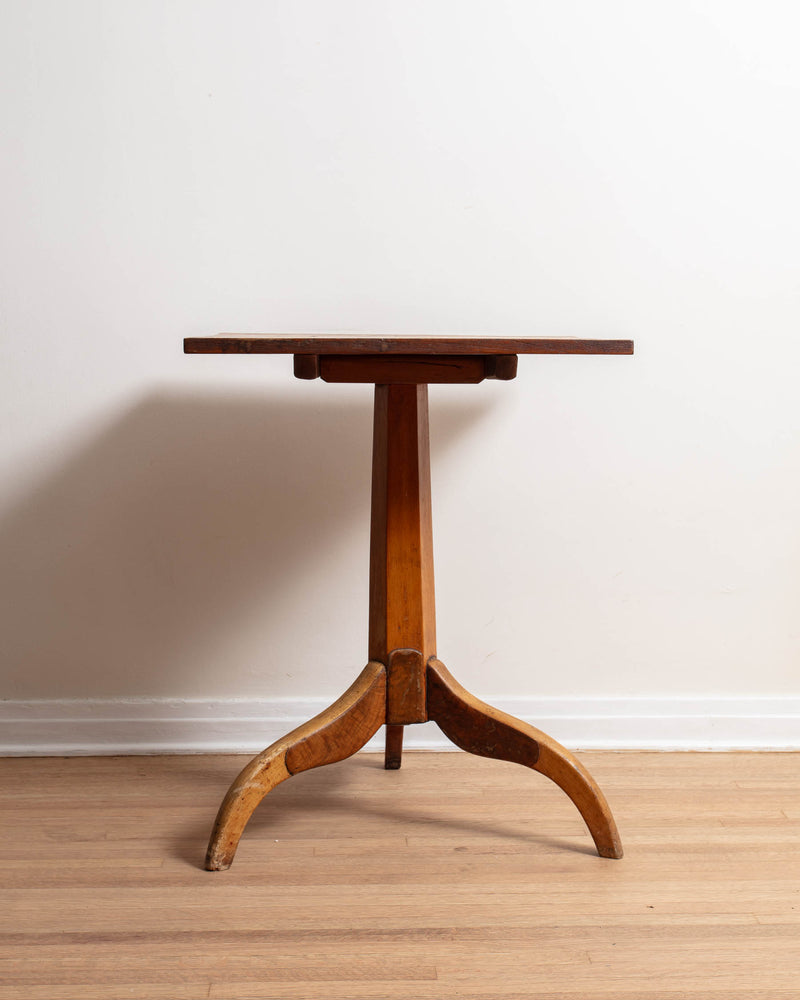 18th Century Wood Tilt-Top Table