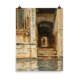"Venetian Passageway" Art Print - Lone Fox