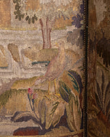 Verdure - Style Needlepoint Tapestry Folding Screen, Europe, 1930's - Lone Fox