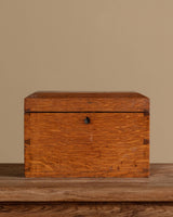 Wooden Box with Compartments, Early 20th Century - Lone Fox