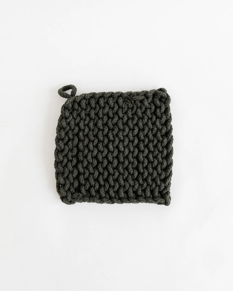 Crocheted Pot Holder- Neutral