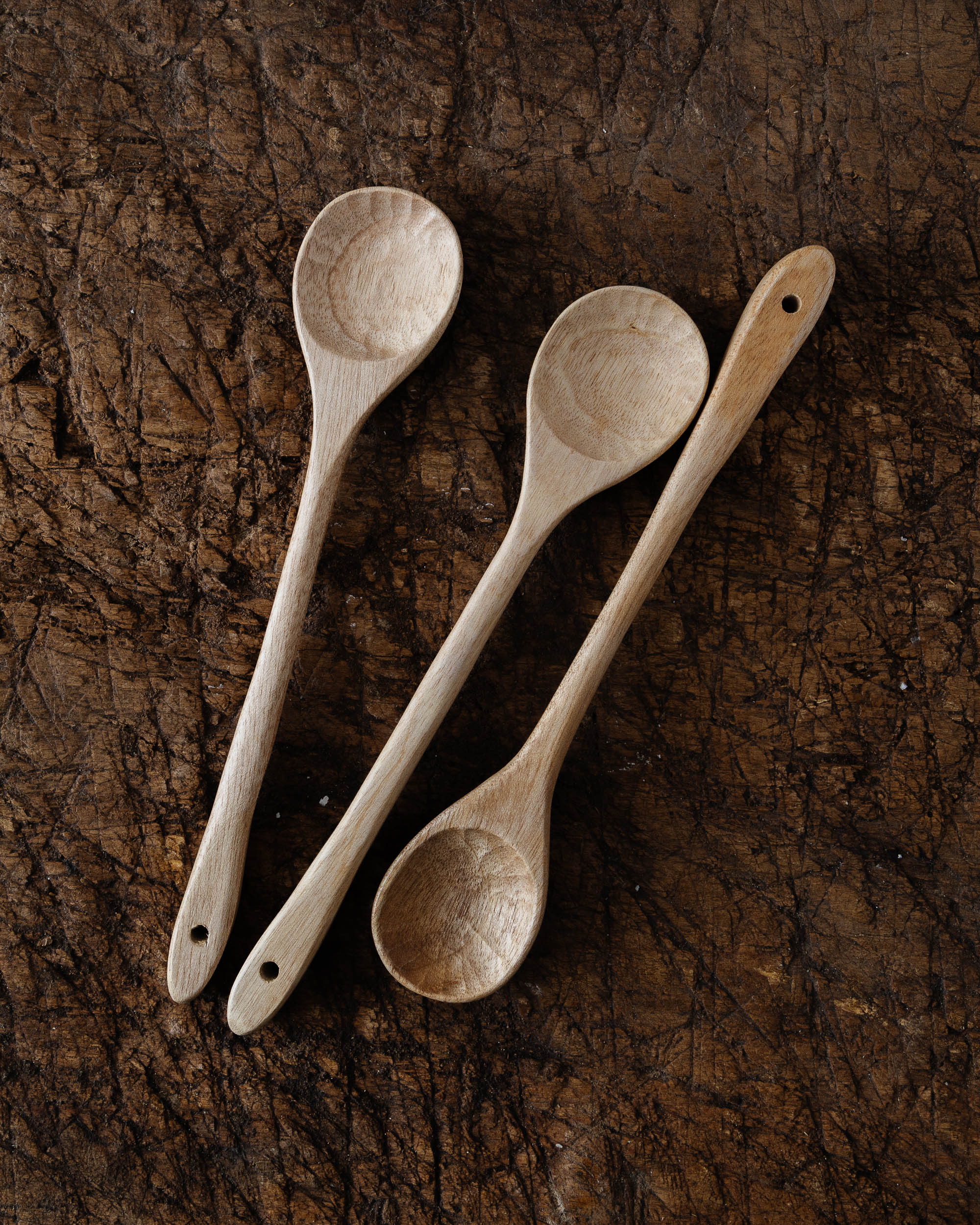 An oil finish for hand-carved wooden spoons - the Maine Coast
