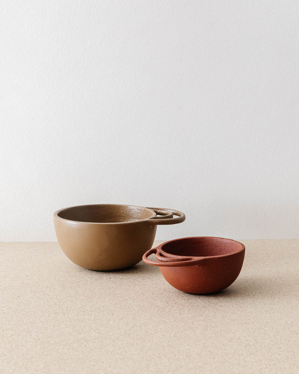 Mini Textured Metal Bowls (Set of 2)