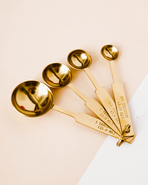 Remi Brass Measuring Spoons