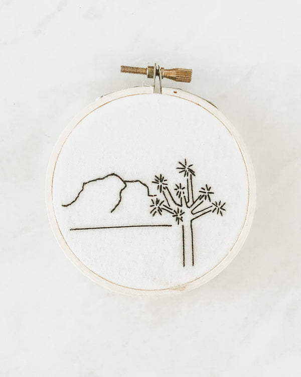 "Joshua Tree" Embroidery Kit