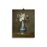 "A Vase of Flowers" Art Print