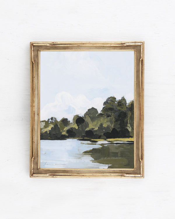 "The Lake" Canvas Print