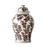 Hand Painted Jingdezhen Shunan Temple Jar