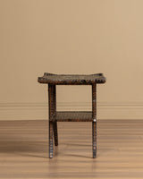 Pair of Penny-Clad Sculptural Side Tables, American, 1970’s