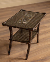 Pair of Penny-Clad Sculptural Side Tables, American, 1970’s