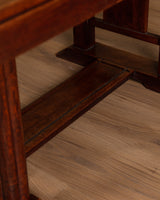 Art Deco Oak Dining Table / Desk Manner of Charles Dudouyt, France, 1940s