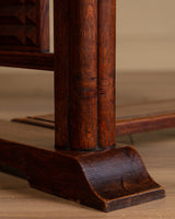 Art Deco Oak Dining Table / Desk Manner of Charles Dudouyt, France, 1940s